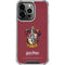 Wizarding World Harry Potter Gryffindor House Crest iPhone 14 Pro Clear Case